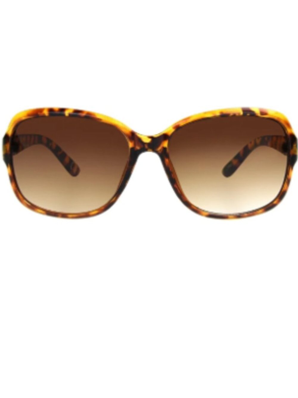 Foster Grant Emma Oversized Tortoiseshell Sunglasses in Brown